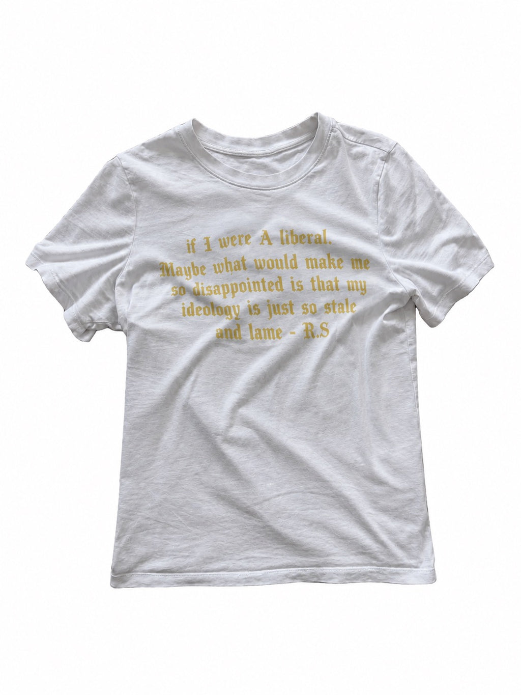 Liberalism qoute Richard Spencer T-shirt