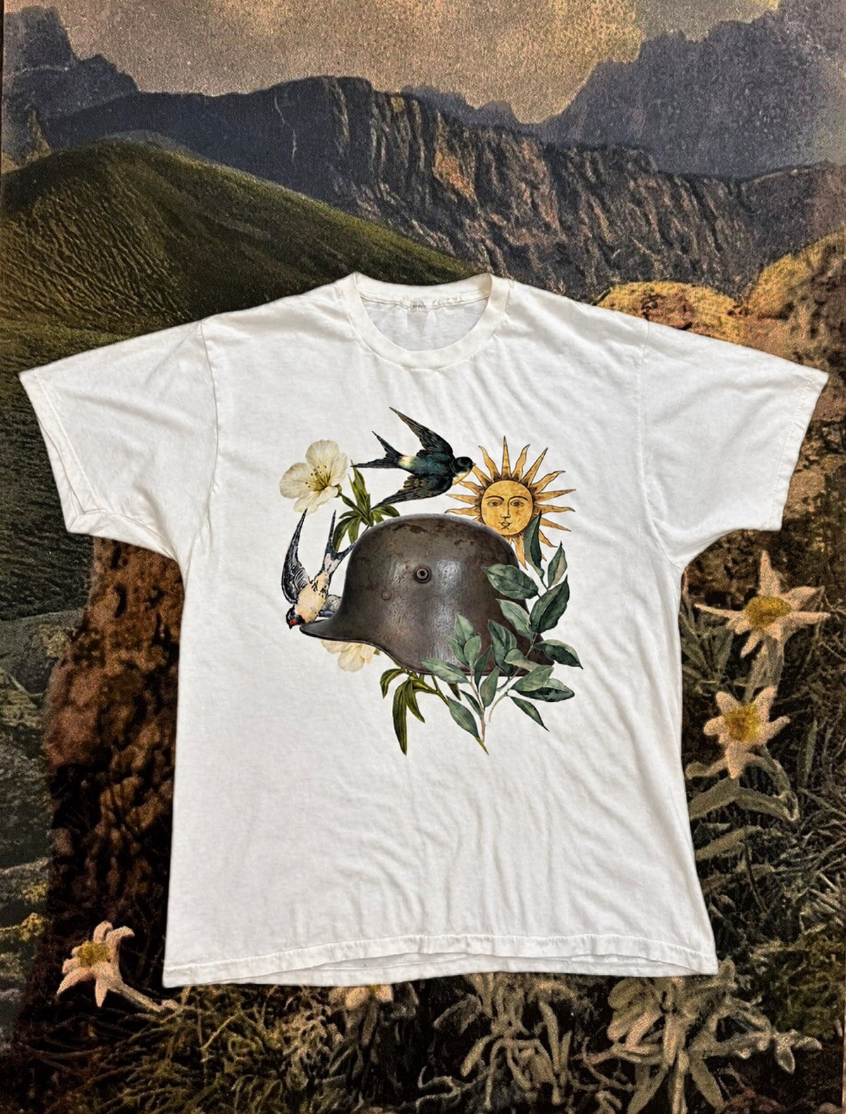 M16 “flowers of war” T shirt