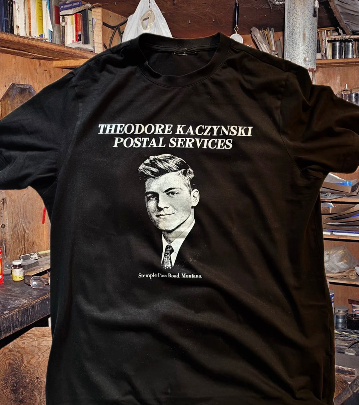 Theodore Kaczynski Post-Service-T-Shirt
